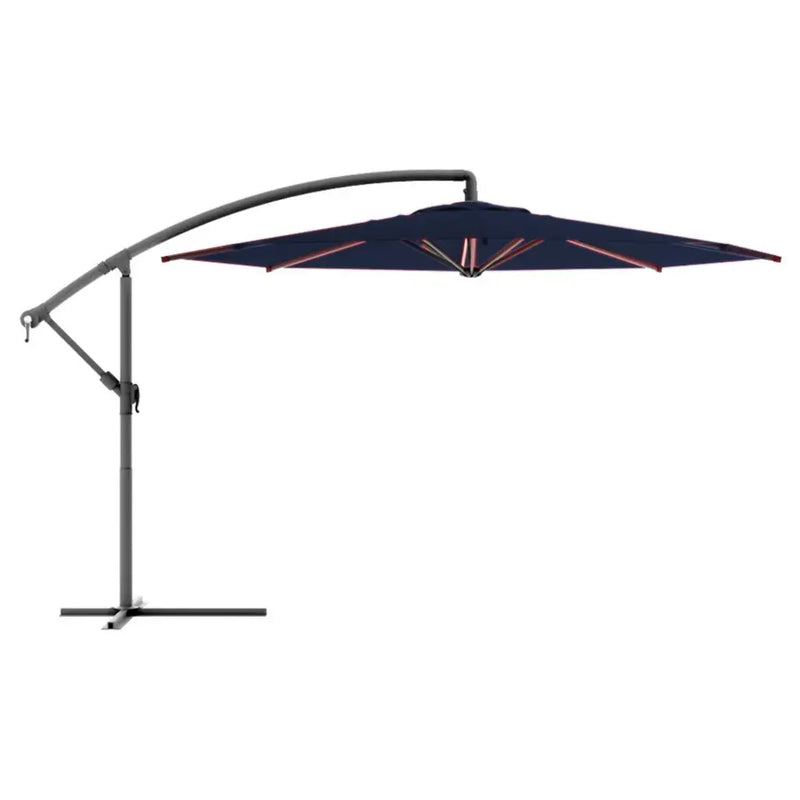 11ft Cantilever Hanging Umbrella 8 Rib Replacement Canopy