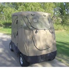 2 Passenger Golf Cart Mesh Driving Enclosure Cover