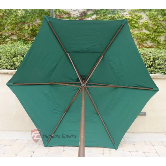 9ft Market Patio Umbrella Double-Vented 6 Rib Replacement