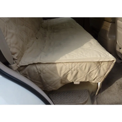 Car Seat Bench Cover For Dogs and Pets Taupe - Covers |