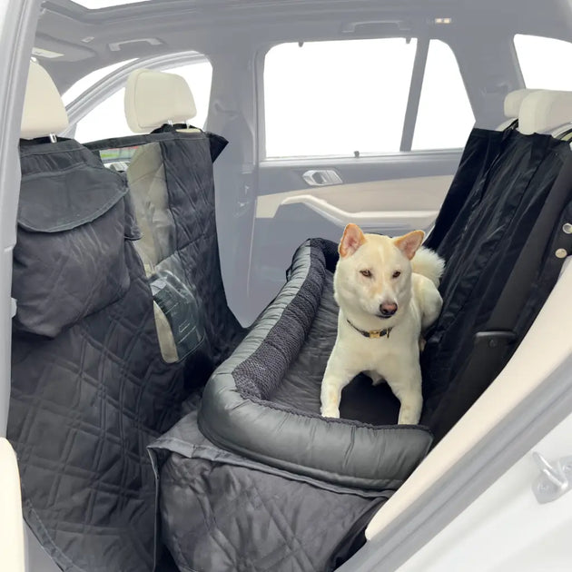 Xl Car Seat Cover For Dogs And Pets Black, Formosa Covers