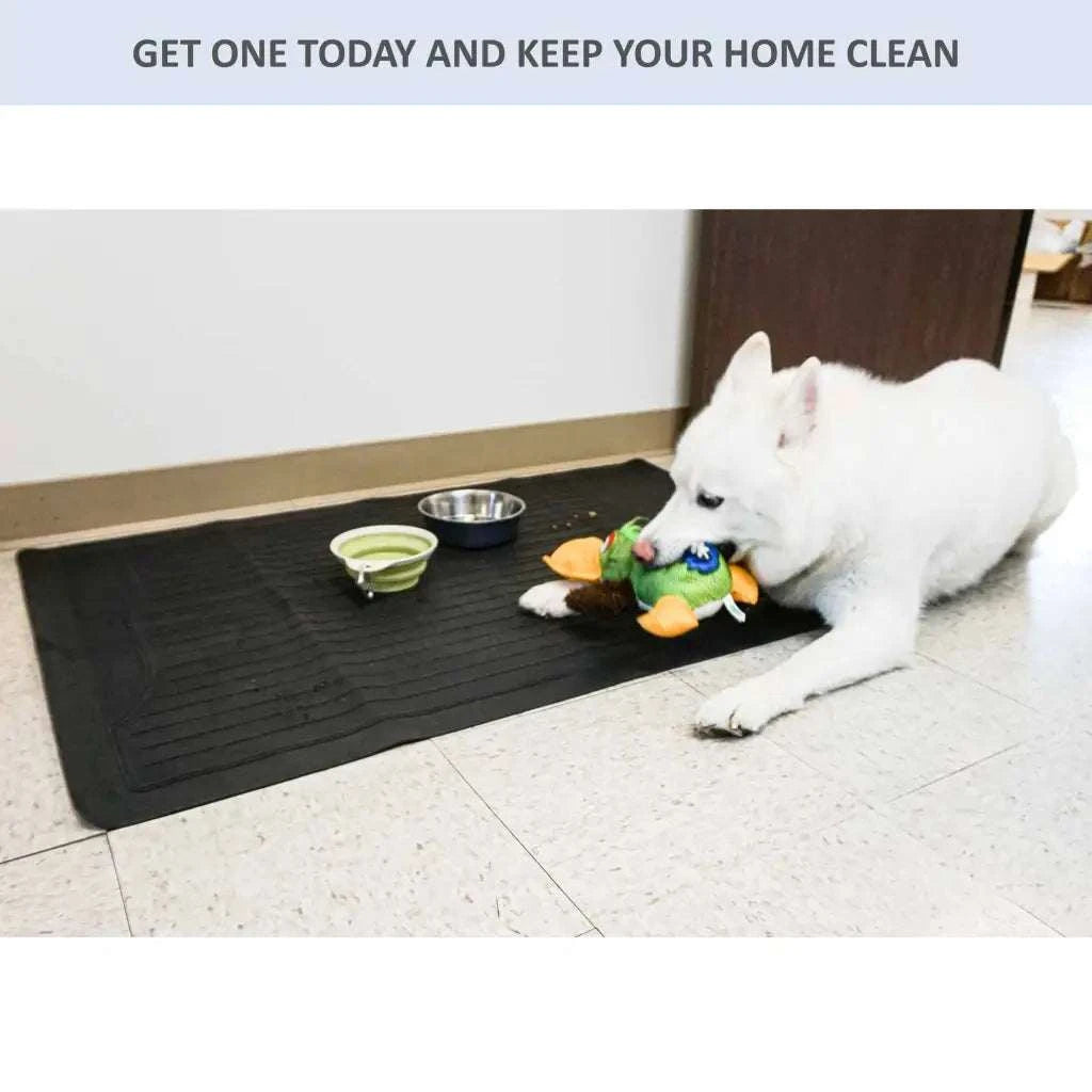 Pet Feeding Area Mat Extra Large Durable Vinyl Waterproof