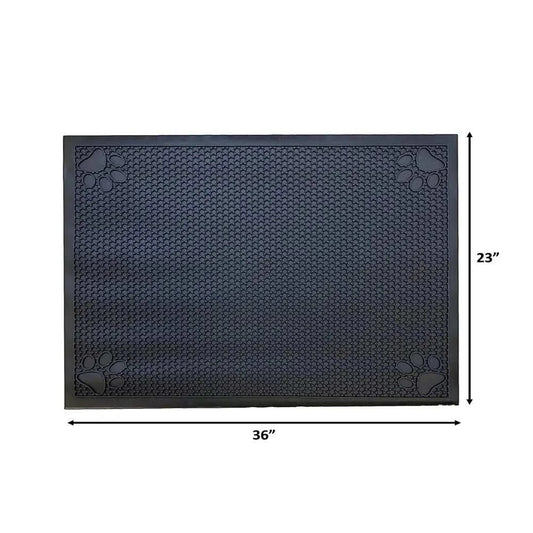 Pet Feeding Cat Litter Catcher Non-Slip Mat Waterproof Large