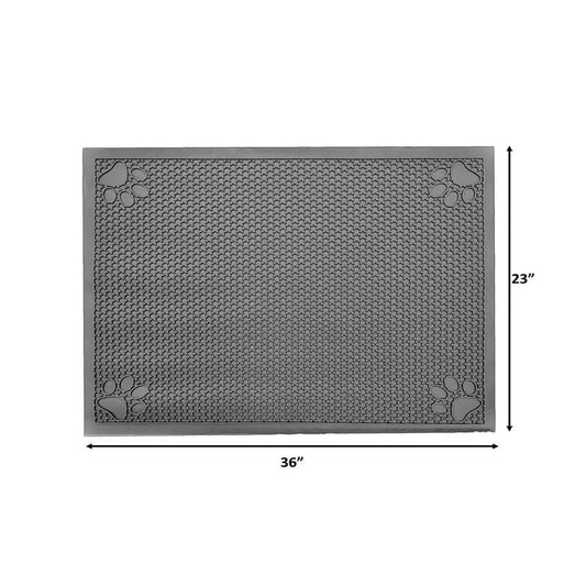 Pet Feeding Cat Litter Catcher Non-Slip Mat Waterproof Large