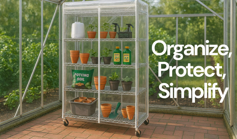 How Shelving Covers Improve Garage Organization and Plant Care