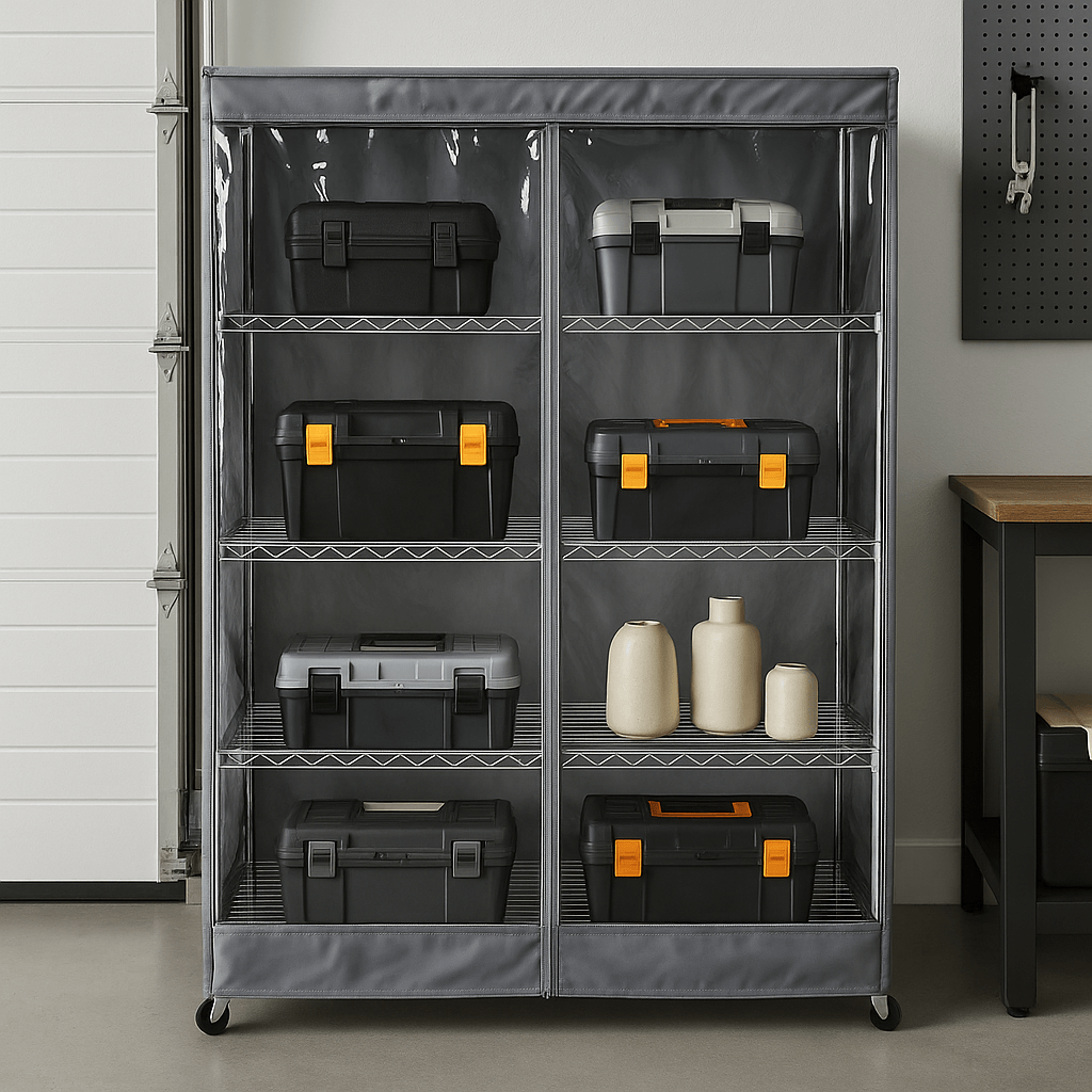 Wire Shelving Rack Covers: Protect What's on Your Shelf