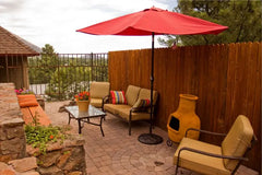 Resuable Red Canopy Outdoor Living