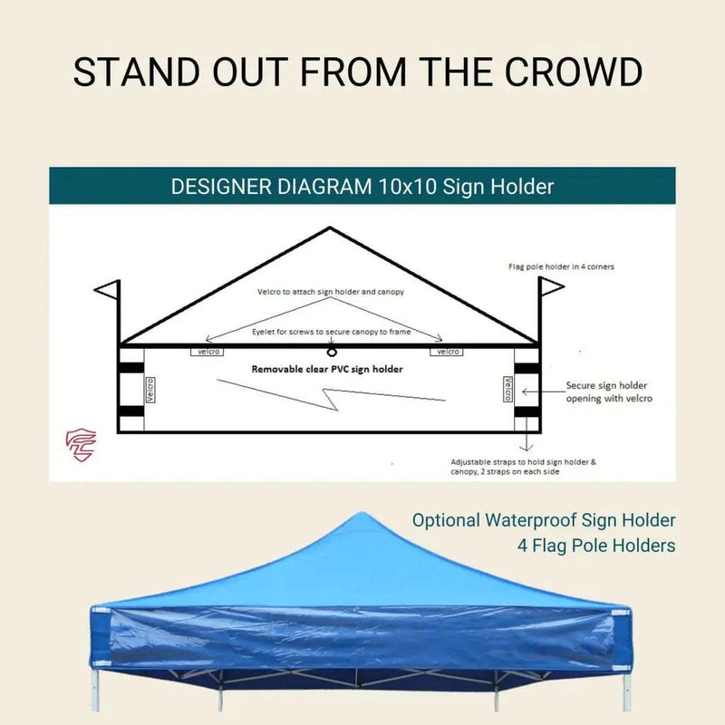 Ez up 10x10 sales canopy replacement top