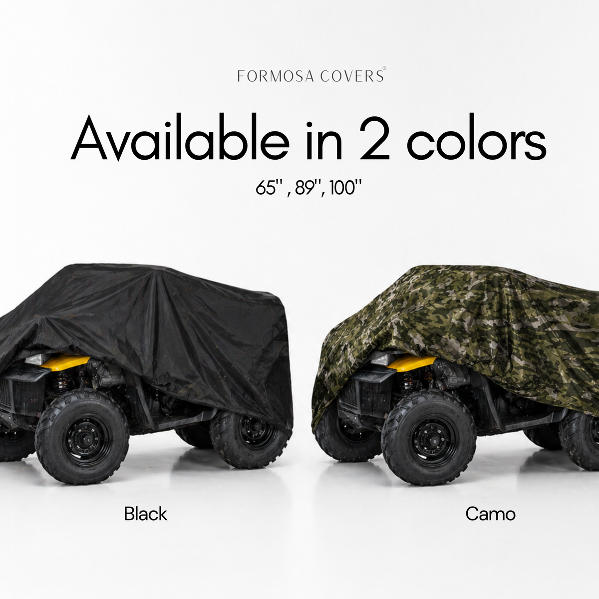 XL ATV Cover All-Weather Protection For Honda Rancher 350 400 420 2x4 4x4 | Camo Exterior