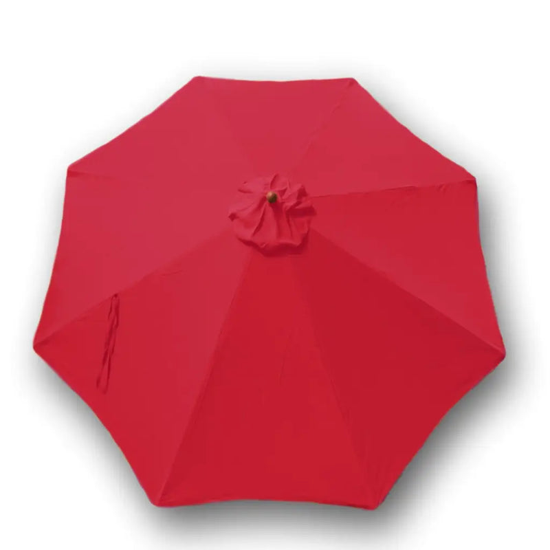 11ft Market Patio Umbrella 8 Rib Replacement Canopy Red - 11