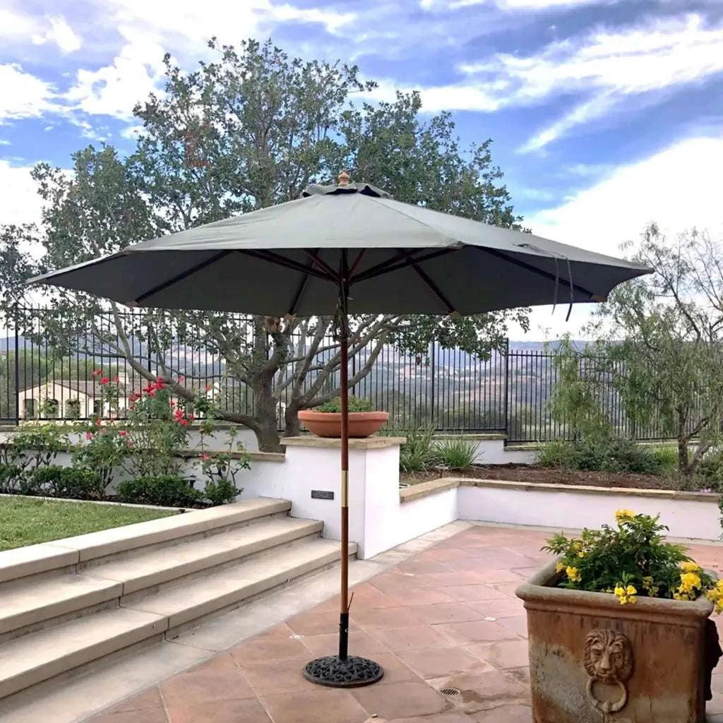 Patio Umbrella Replacement Canopy 11 ft 8 Rib Sage Green