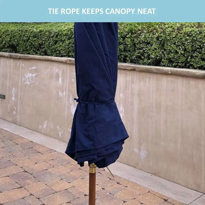 Formosa Covers 11ft Market Patio Umbrella Double-Vented 8 Rib Replacement Canopy