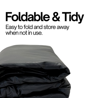 BBQ Outdoor Grill Cover 75"L x 26"D x 48"H Black Vinyl - Formosa Covers
