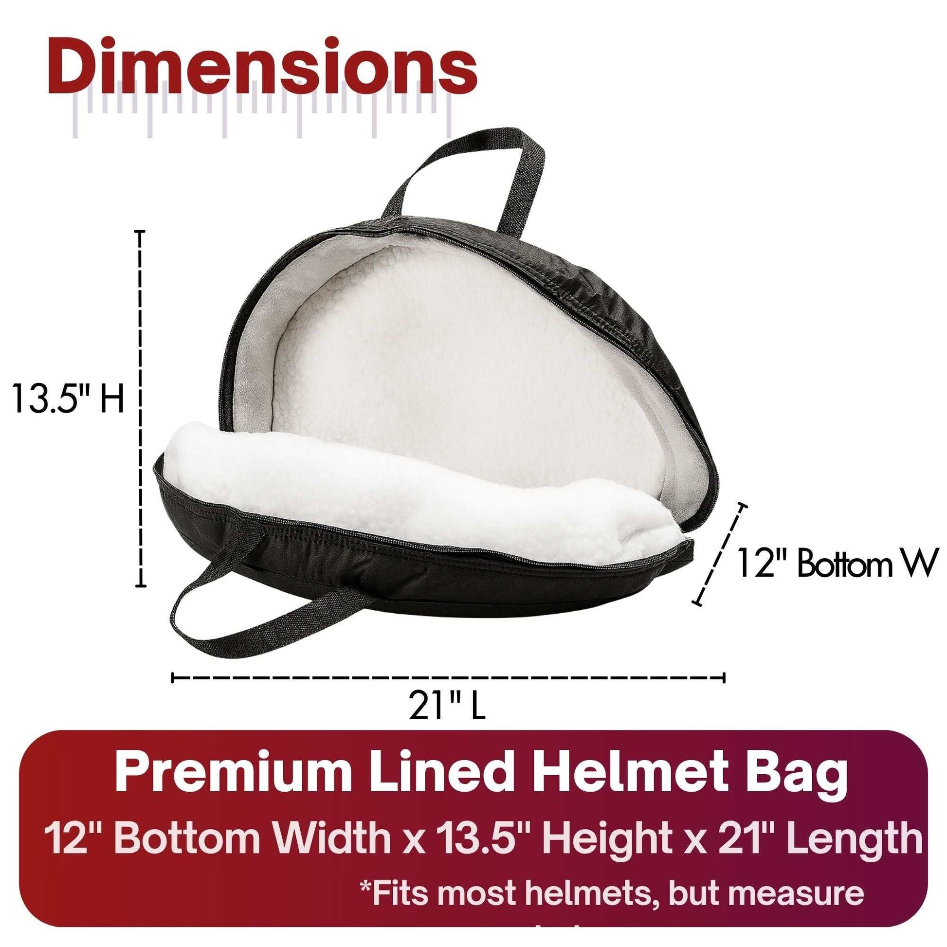 china helmet bag motorcycle factory Formosa Covers Helmet Bag For Motorcycle / biking / ATV / UTV / Scooter / Snowboard Helmet. One size fit all
