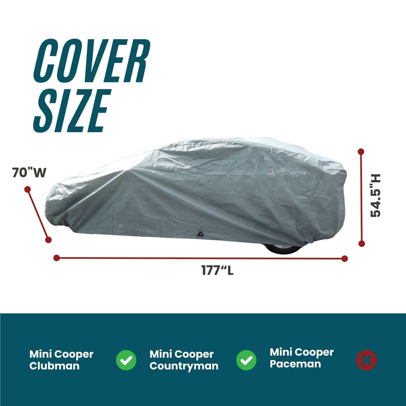 Car Cover for Mini Cooper Countryman and Clubman 177"L x 70"W x 54.5"H