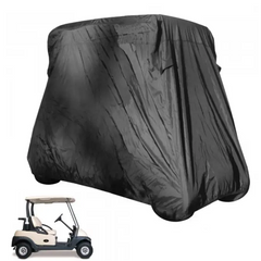 2 Passenger Golf Cart Storage Cover Black - Covers &