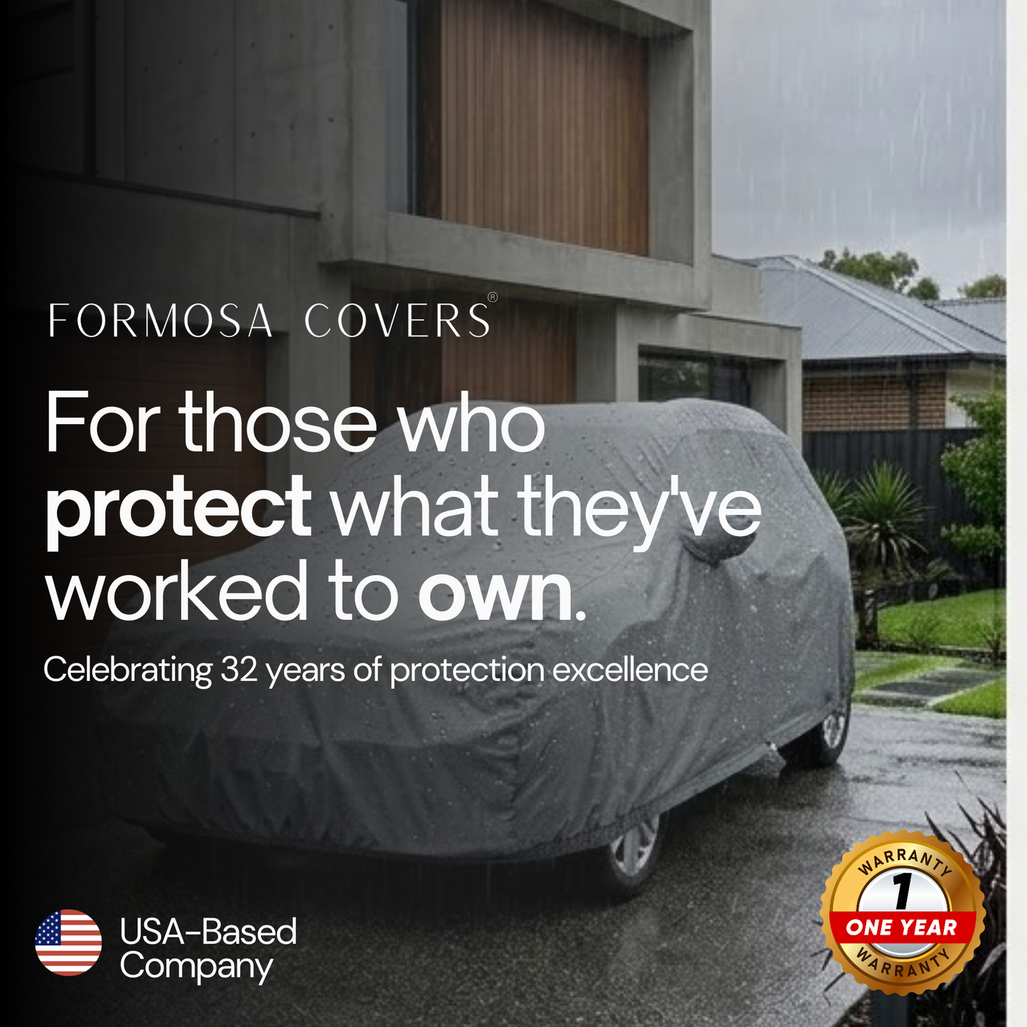 Car Cover for Volkswagen Beetle, Sports car 3 layer 161"L x 70"W x 55"H - Formosa Covers