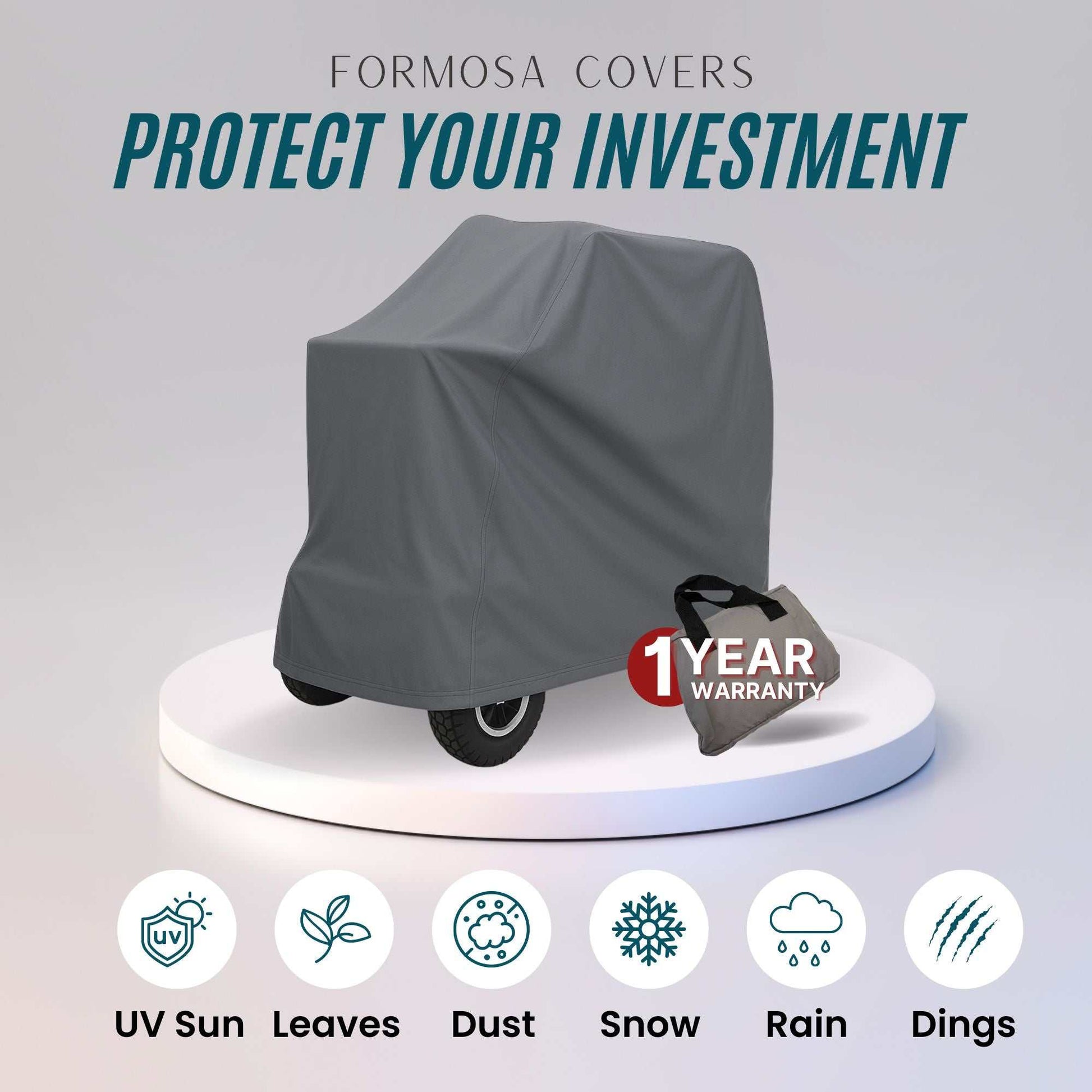 Mobility Scooter Storage Cover 48"L x 22"D x 38"H