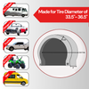 Deluxe tire/wheel covers fits tire 33.5