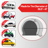 Deluxe tire/wheel covers fits tire 36.5