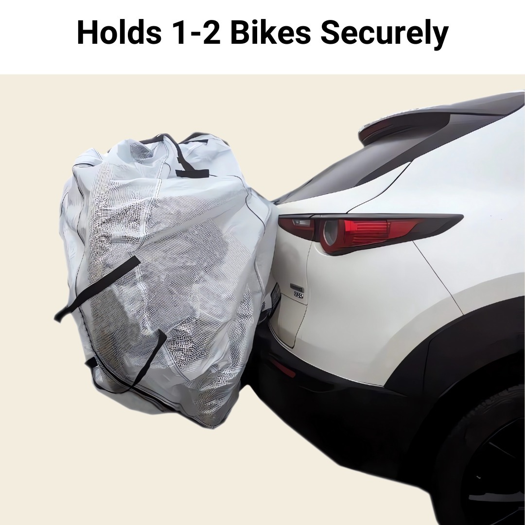 Clear Bike Cover - Fits 1-2 Bikes - Protect Your Bikes on Hitch Mount ...