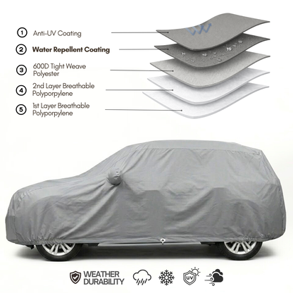 Car Cover for Mini Cooper Countryman and Clubman 177"L x 70"W x 54.5"H - Formosa Covers