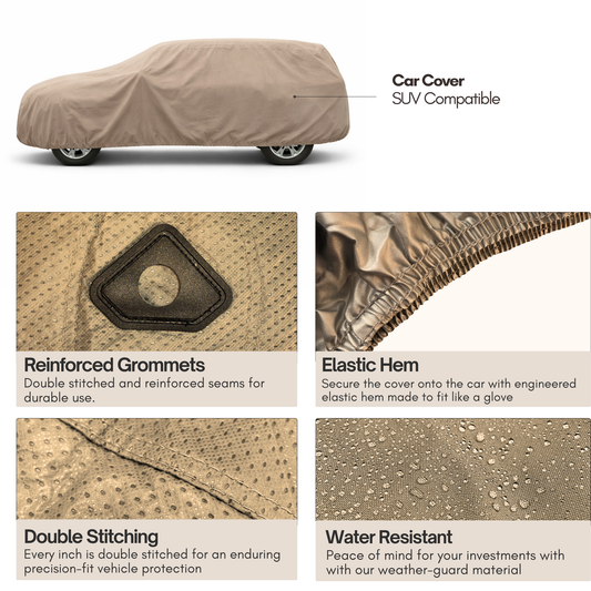 SUV Car Cover Large 200"L - Formosa Covers