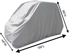 4 Passenger Golf Cart Storage Cover Exclusive for Polaris GEM e4 Model