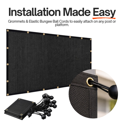 Heavy Duty Mesh Throw Tarp 8'X10' | 536 GSM - Formosa Covers