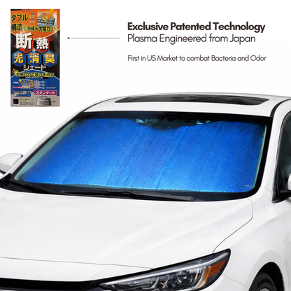 Plasma Coated Car Windshield Sun Shade fits Large Van, RV, Truck - Formosa Covers