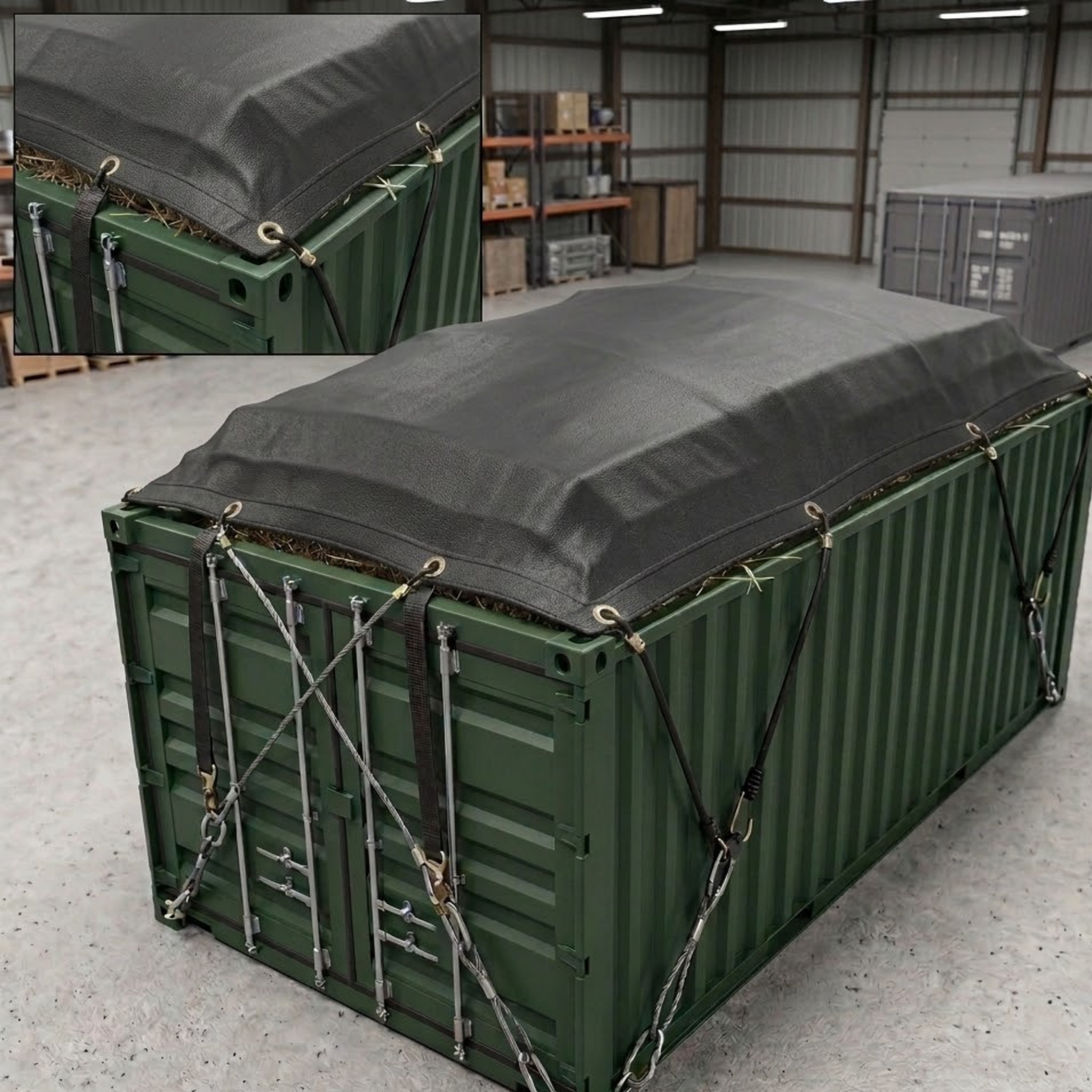 Heavy Duty Mesh Throw Tarp 8'X10' | 536 GSM - Formosa Covers
