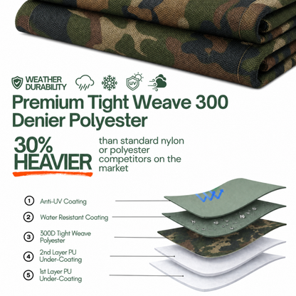 ATV Cover XXL Camouflage 100"L x 47"/36"W x 48"H - Formosa Covers