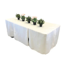 5ft Premium Fitted Tablecloth for 60 x 30 Rectangular Table