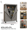 Storage Shelving Unit Cover, fits racks 60