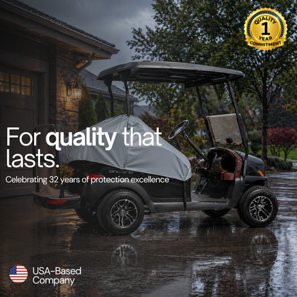 Vinyl Golf Cart Seat Cover - Formosa Covers