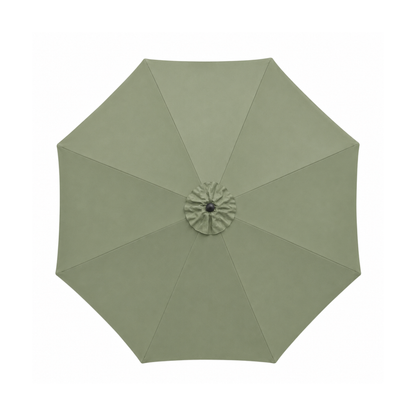 [SHIPS BY 6/16/25] 7.5ft Market Patio Umbrella 8 Rib Replacement Canopy Sage Green - Formosa Covers