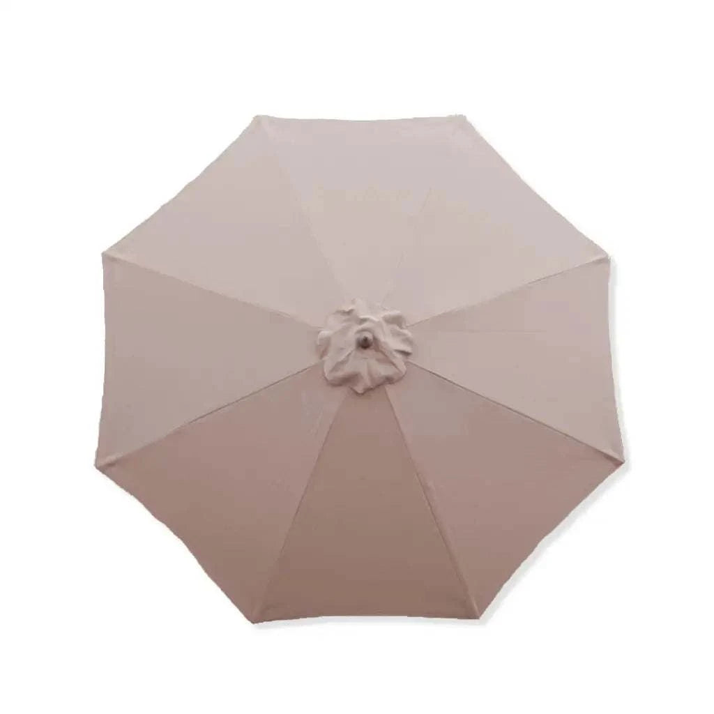7.5 ft Market Patio Umbrella 8 Rib Replacement Canopy Taupe