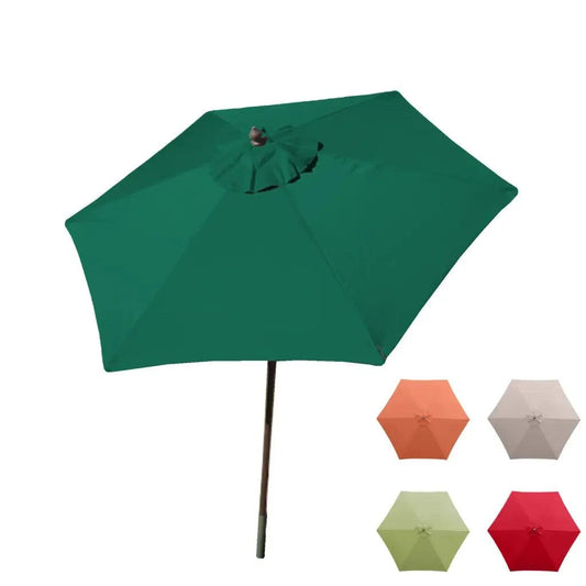 7.5 foot aluminum patio umbrella NUU GARDEN FT Round Umbrella, Outdoor Table with Vent, 8 Sturdy Iron Ribs and Pole, Market Umbrella with Push Button Tilt and Crank for Backyard, Poolside California Umbrella 7.5 ft. Bronze Aluminum Market
