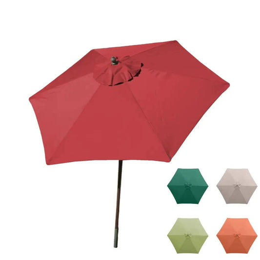 7.5ft Aluminum Patio Garden Market Umbrella with Crank