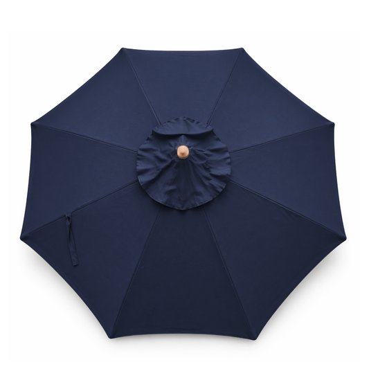 11ft Market Patio Umbrella 8 Rib Replacement Canopy Dark Blue - Formosa Covers