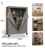 Storage Shelving Unit Cover, fits racks 72