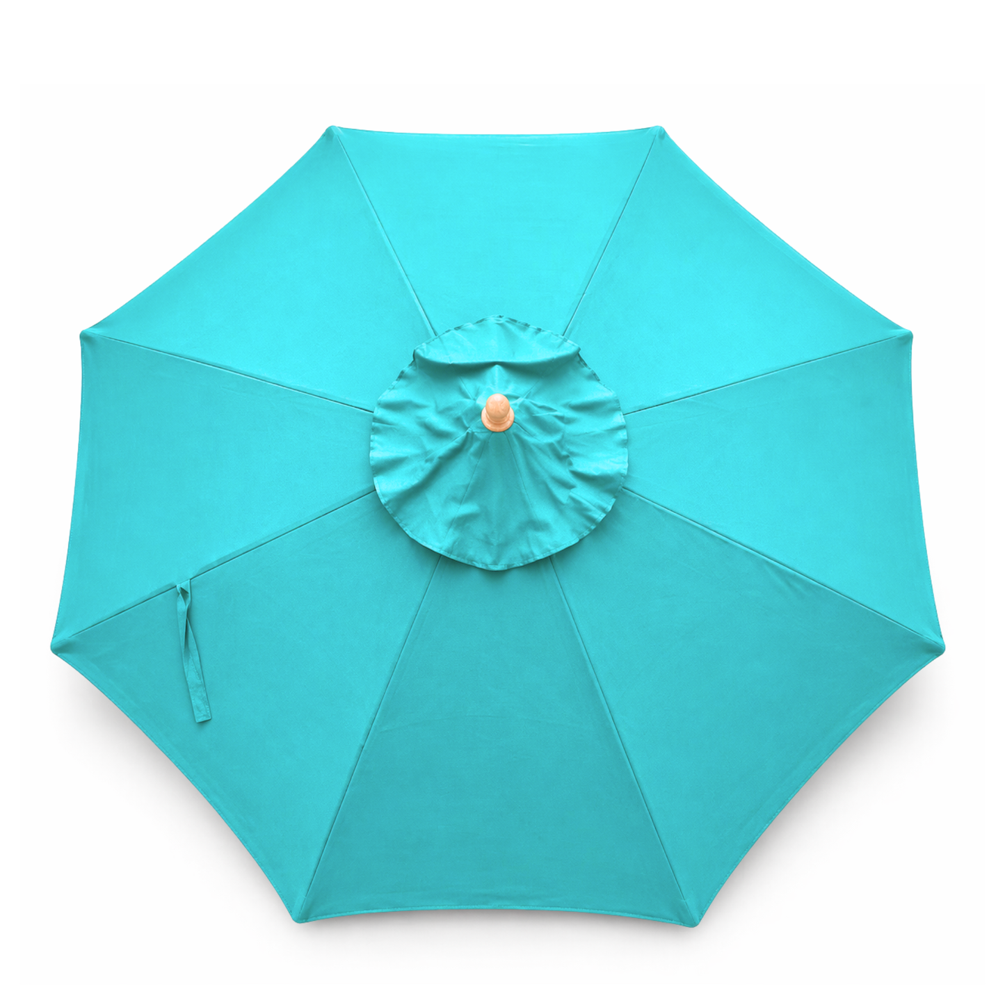 11ft Market Patio Umbrella 8 Rib Replacement Canopy Aruba Turquoise - Formosa Covers