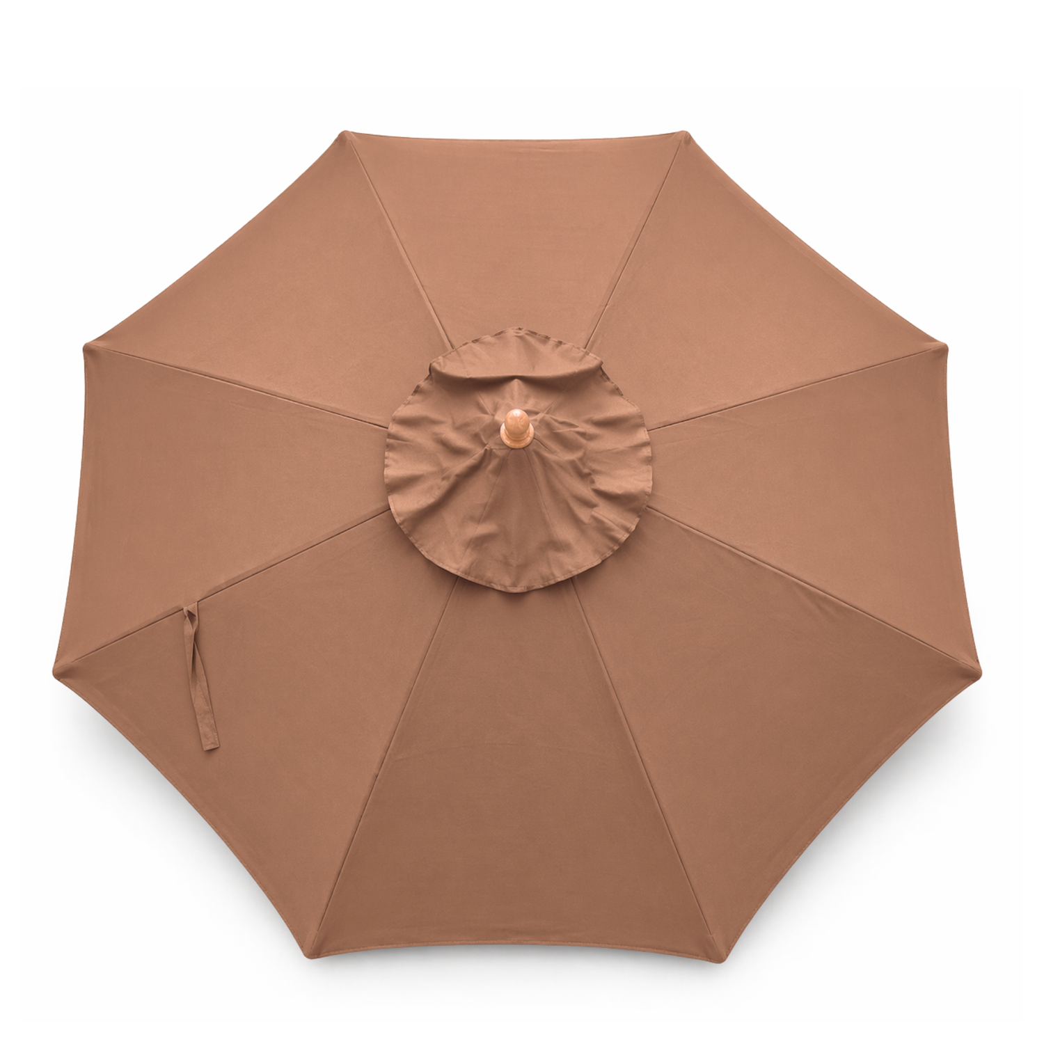 11ft Market Patio 8 Rib Replacement Umbrella Canopy - Mocha Mousse - Formosa Covers
