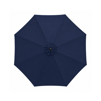 [SHIPS BY 6/16/25] 7.5 ft Market Patio Umbrella 8 Rib Replacement Canopy Navy Olefin