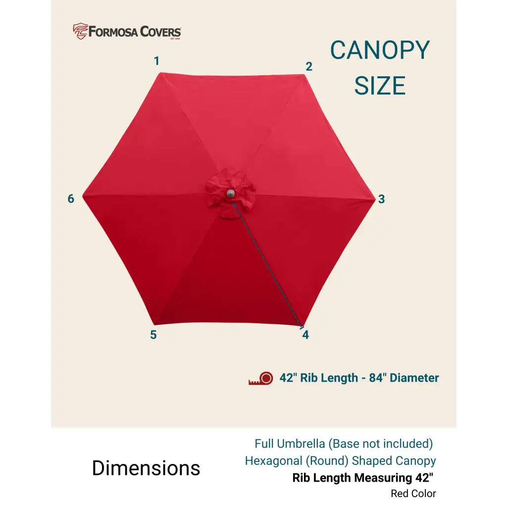 7ft Wooden Patio Garden Market Umbrella with Tilt Mechanism