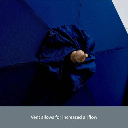 9ft 8 Ribs Replacement Umbrella Canopy w/Fringed Valance in