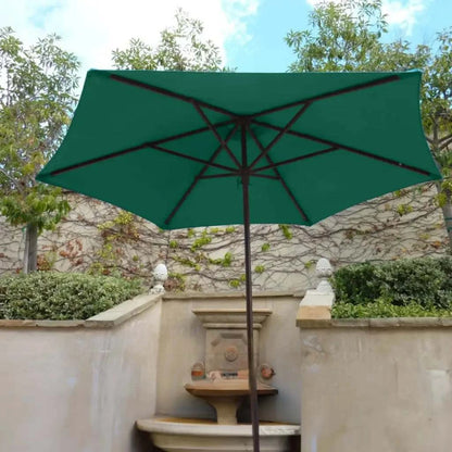 9ft Market Patio Umbrella 6 Rib Replacement Canopy Hunter
