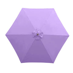 9ft Market Patio Umbrella 6 Rib Replacement Canopy Lavender