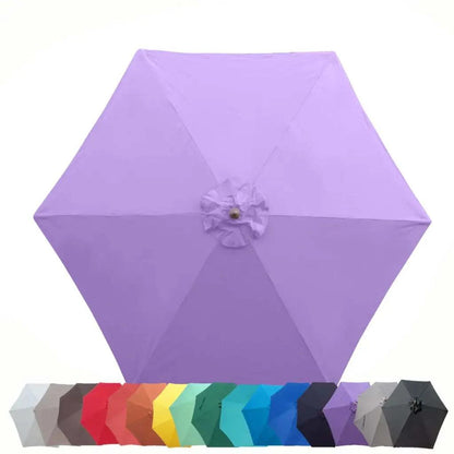 9ft Market Patio Umbrella 6 Rib Replacement Canopy Lavender