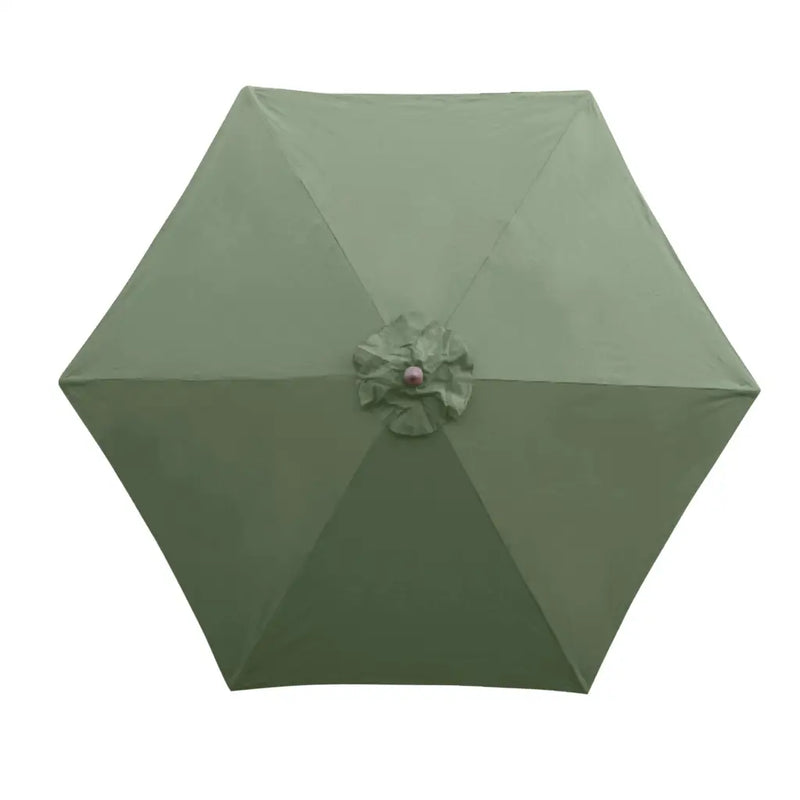9ft Market Patio Umbrella 6 Rib Replacement Canopy Sage